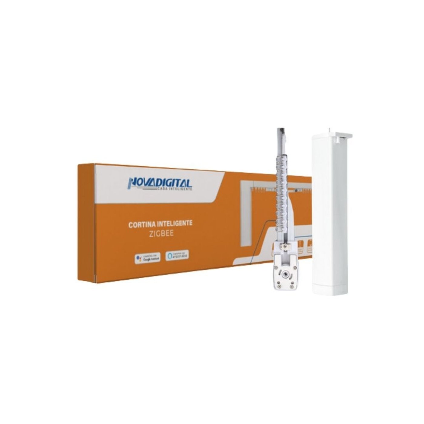 Cortina Inteligente Zigbee Novadigital